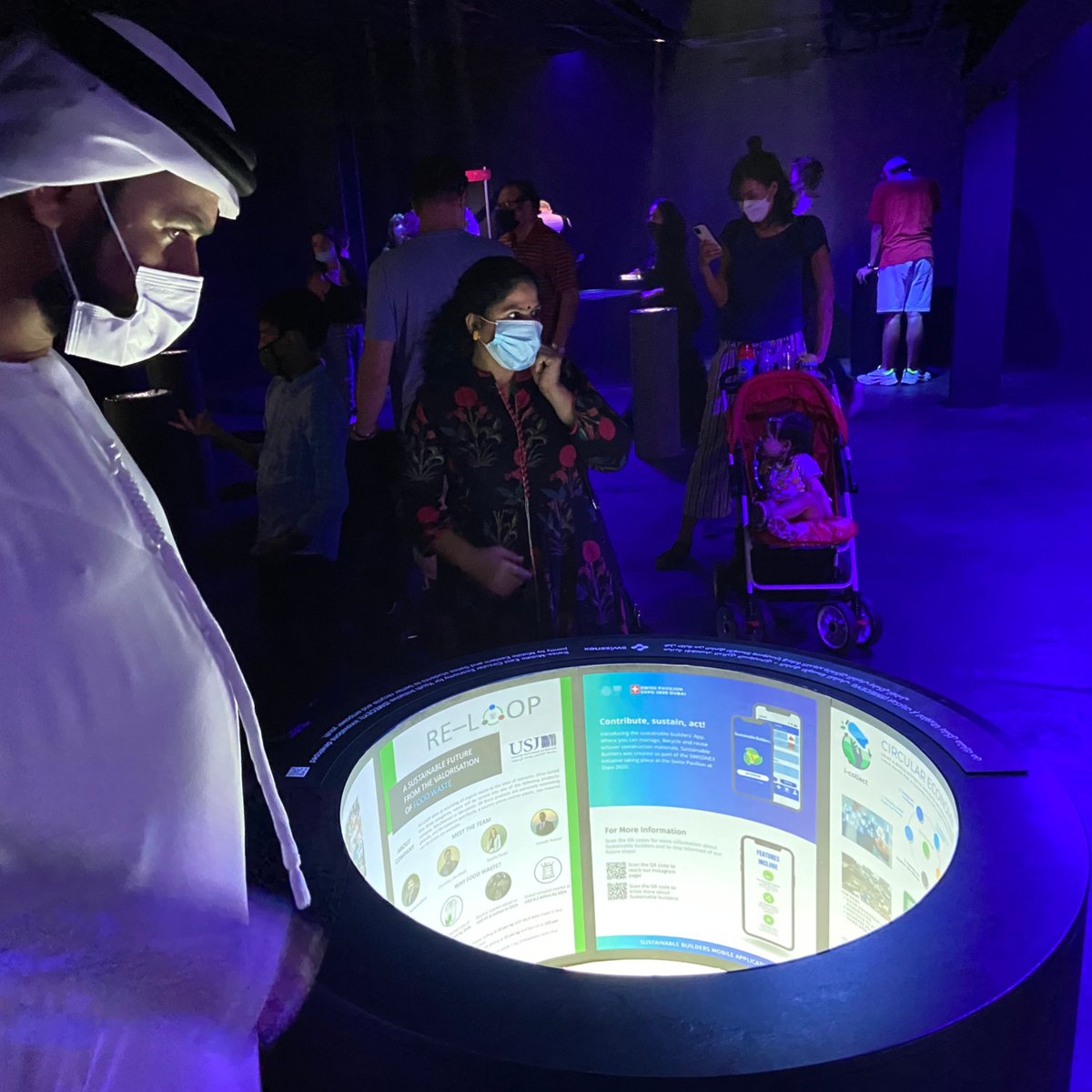 Swiss_Pavilion's tweet photo. How can we live and grow in harmony with our planet?🌍

The Swiss innovations and technologies showcased during the urban &amp; rural development week make the transition towards a circular economy a reality!♻️

@IGLUSEPFL @SGE @LC3Cement @swissnexNetwork https://t.co/dM6gm8iQ26