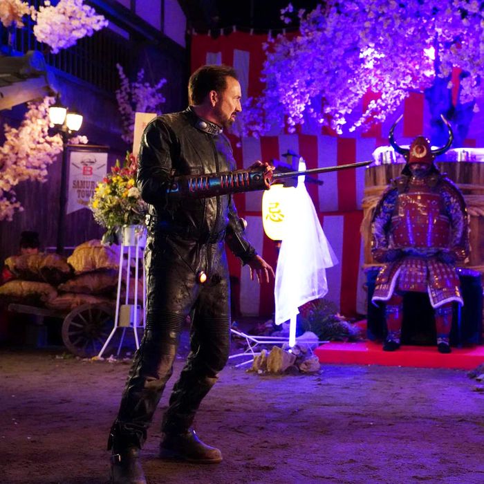 Momthra_of_3's tweet photo. I am *OBSESSED* with the gritty neon colorscapes in recent Nic Cage movies. Absolutely hypnotic & beautiful. @panoscosmatos @MandyTheFilm #Mandy #ColorOutofSpace #PrisonersoftheGhostland #NicolasCage #GiveMeAlltheCageRage #Cults #CrazyEvil https://t.co/8ffZi33OJJ
