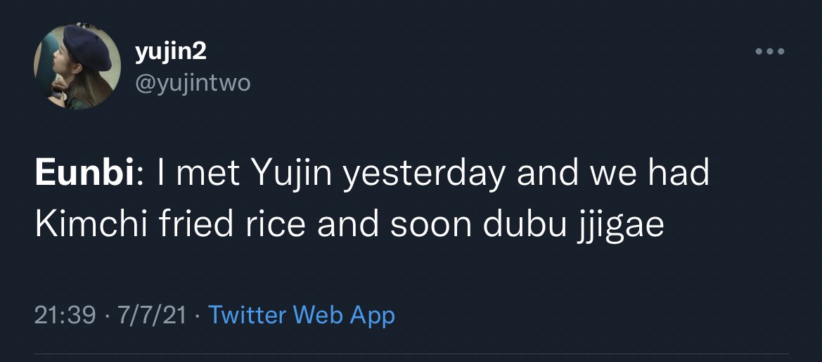 yujintwo's tweet photo. Yes she may not post or interact a lot on social media with the members but SHE IS ALWAYS WITH THEM 😭🥺💙 https://t.co/rV2yYbmZFk