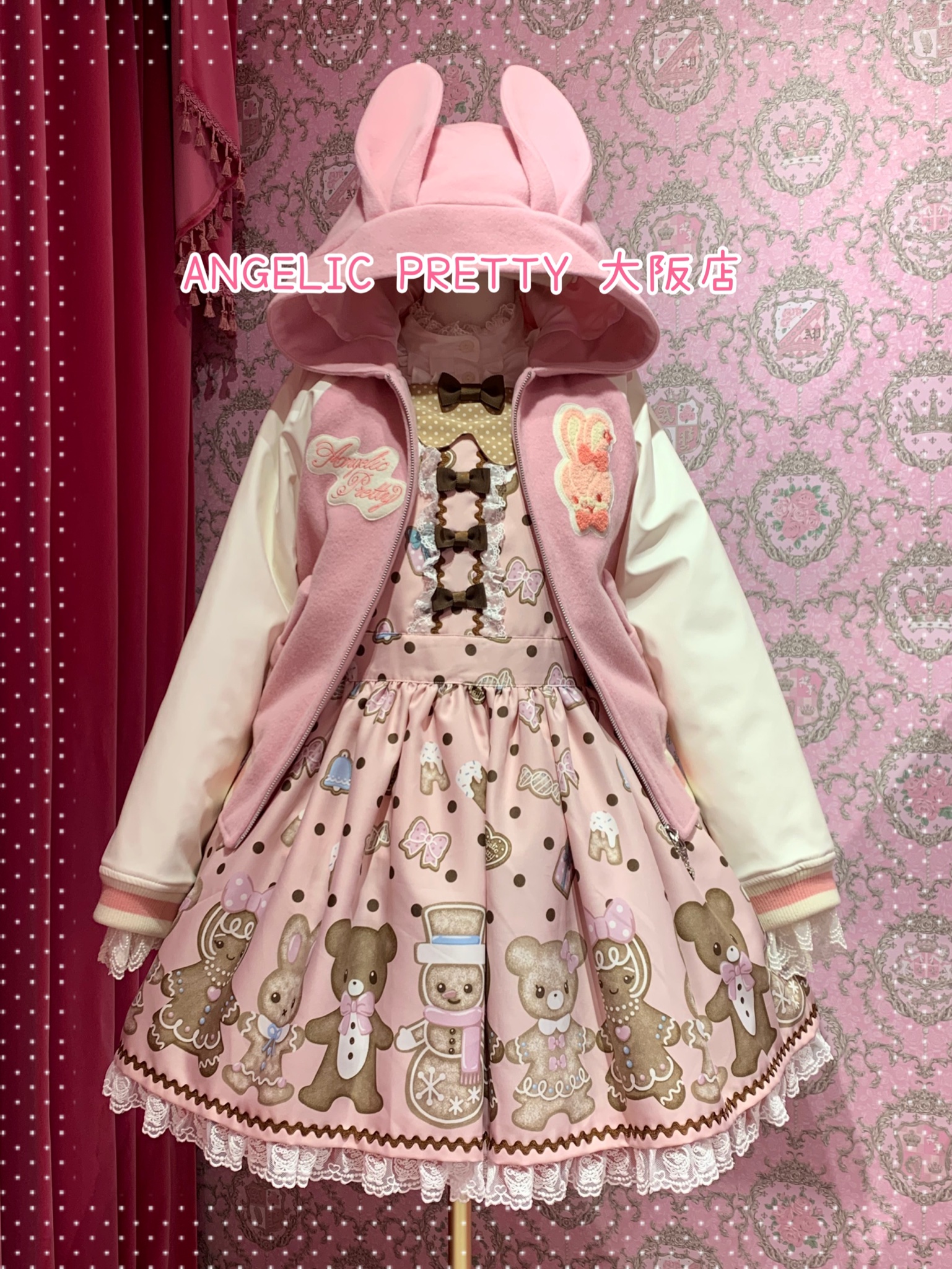 2022特集 リリカルバニーロゼッタブローチ Angelic Pretty ブローチ