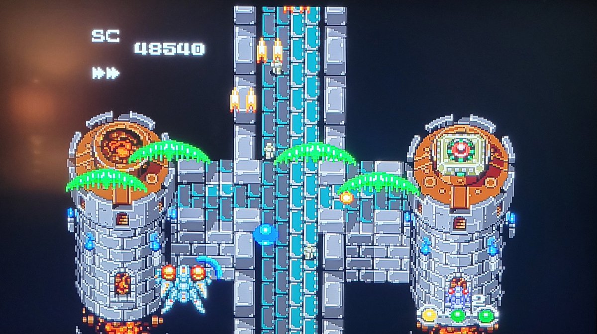 MiniConsoleMan's tweet image. After MUSHA Aleste released on the NSO Expansion Pack, I&apos;ve been on a Compile kick. So for game 5/19 for my #PCEngineMini shmup feature I&apos;m playing Spriggan. Defintly reminds me a lot of MUSHA with a wide variety of weapon combinations that I&apos;ll probably never figure out. 😆