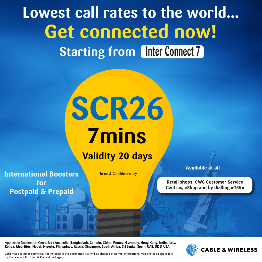 Cable & Wireless Seychelles (cwsesel) Twitter