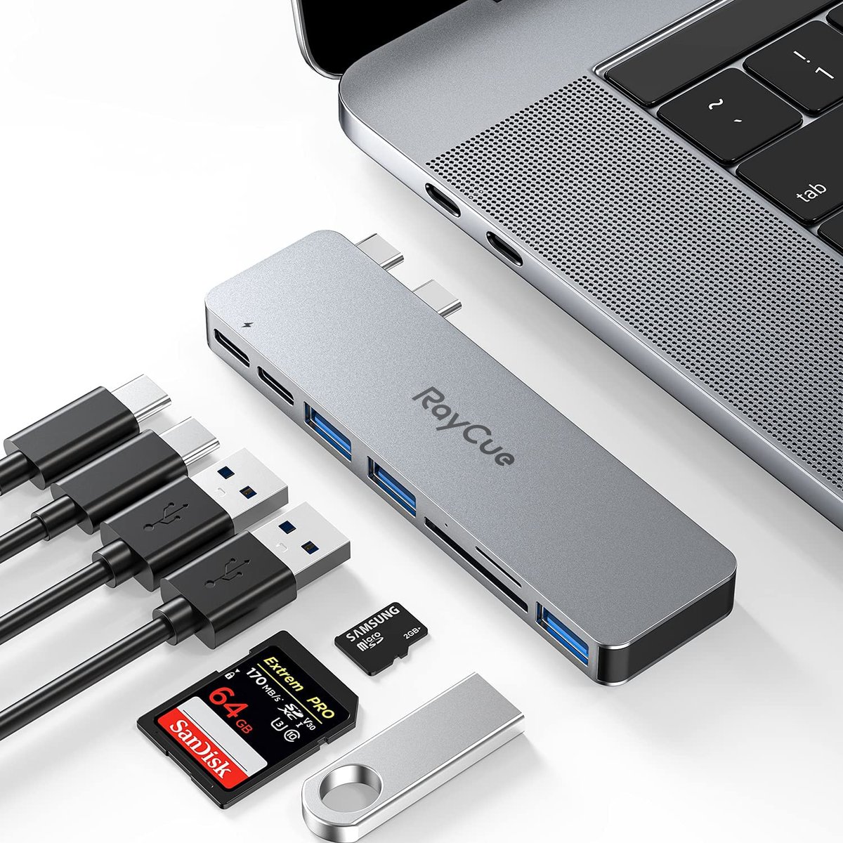 RayCueOfficial's tweet photo. Get ready for the expand peripherals you need to connect? RayCue Dual USB C hub adds your necessary ports to maximise productivity.

Explore more: https://t.co/ea3opFnZMy

#RayCue #usbhub #usbchub #usbcadapter #macbookpro #macbookair #tech #techies #workspace #desksetup #work https://t.co/2KW3Ki9P4n