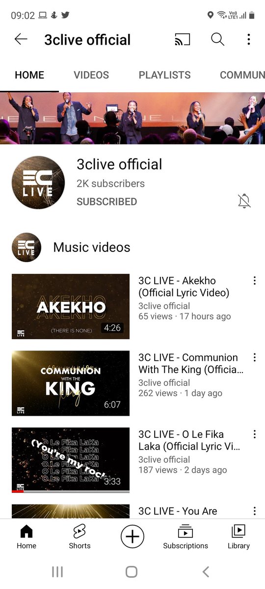 3C_LIVE's tweet photo. We hit 2k subscribers on Youtube! 🥳 https://t.co/5mFphYc9Bq