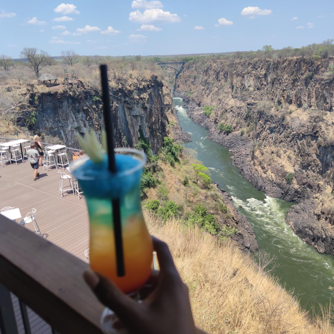 Views on views
<a href="/WildHorizons/">Wild Horizons</a> really understood the notion of prime real estate with the Lookout Cafe! 
<a href="/tourismzimbabwe/">#VisitZimbabwe</a> <a href="/ZtaUpdates/">Zimbabwe Tourism Authority</a>
<a href="/AfricaGoodNews/">Africa The Good News</a> <a href="/CNTraveler/">Condé Nast Traveler</a> #victoriafalls