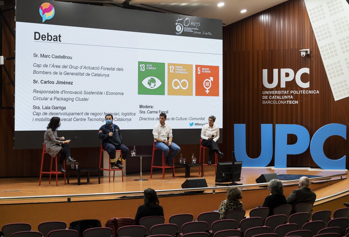 la_UPC's tweet photo. Us vau perdre la 2a sessió dels '#UPCTalks xls ODS' @UPCAlumni?
📲 Entreu a https://t.co/xOxe4Cn7TH i descobrireu l'experiència de 3 alumni #UPC i la seva aportació als #ODS.
Amb motiu dels #50anysUPC https://t.co/1V1tDG1paZ