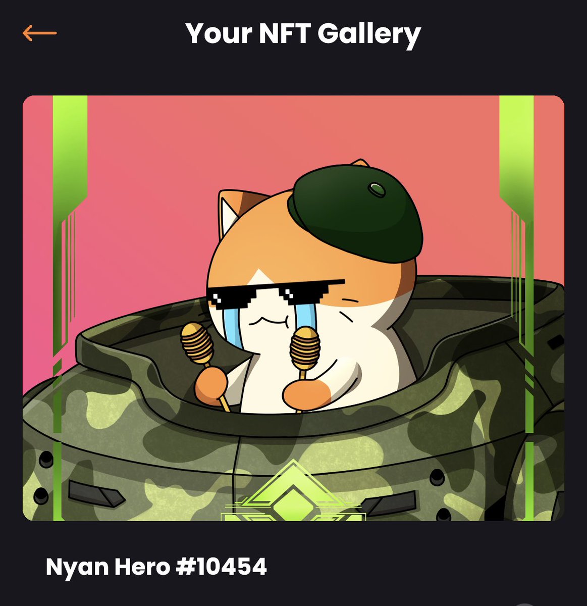 BNBHandmade's tweet photo. I got my @nyanheroes check me out @NyanQueenWengie #nyanheroesrevealparty https://t.co/LS1s3lOuia