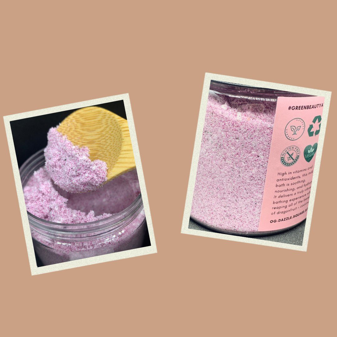 ogdazzlellc's tweet photo. High in vitamins and antioxidants, Our Dragonfruit Coconut Milk Bath is soothing, nourishing, and hydrating. It delivers a truly vibrant bathing experience while reaping all of the benefits of dragonfruit + coconut milk! 🥥💖 ⤵️

https://t.co/LHn6uxOBJO

#smallbusiness #shopsmall https://t.co/VX3GKv8rLV