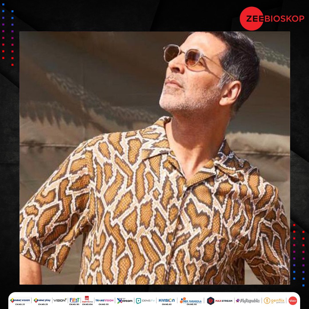 zbioskop's tweet photo. ehemmmm.....Akshay Kumar tampil dengan nuansa barunya.

#AkshayKumar #ZeeBioskopBollywoodBanget #Indonesia https://t.co/IwyZ8GNM0v