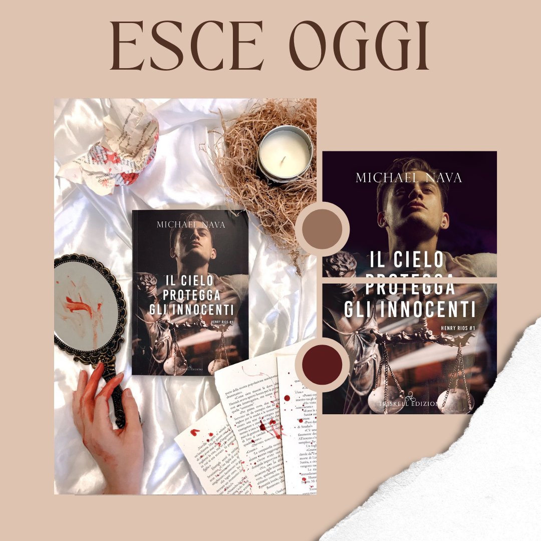 TriskellEdiz's tweet photo. #Esceoggi il libro che stavate aspettando con ansia!

"Il cielo protegga gli innocenti" di Michael Nava, è ufficialmente disponibile 🖋️❤️

Potete trovarlo cliccando su 🔗

Triskell  https://t.co/4kEECUICWq

Amazon 
https://t.co/elXx8fvvQX https://t.co/bpa3Ppkszu