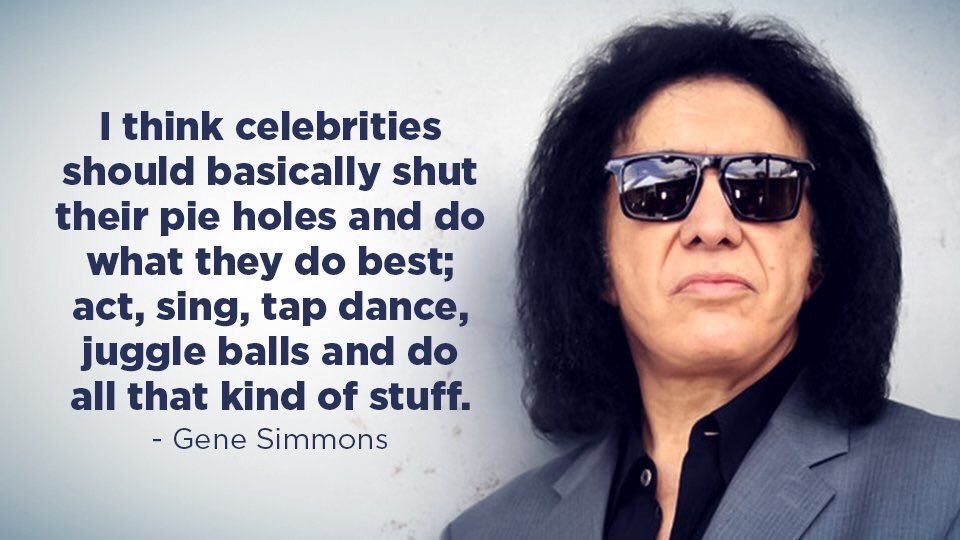 He should take his own advice ....