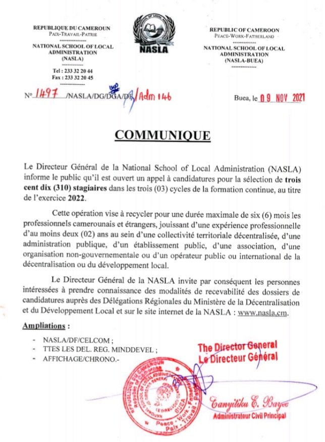 Minddevel's tweet image. NASLA, appel à candidature.