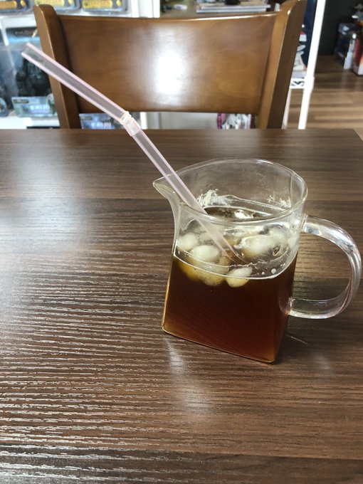 ホビー喫茶で休憩中・・・ 