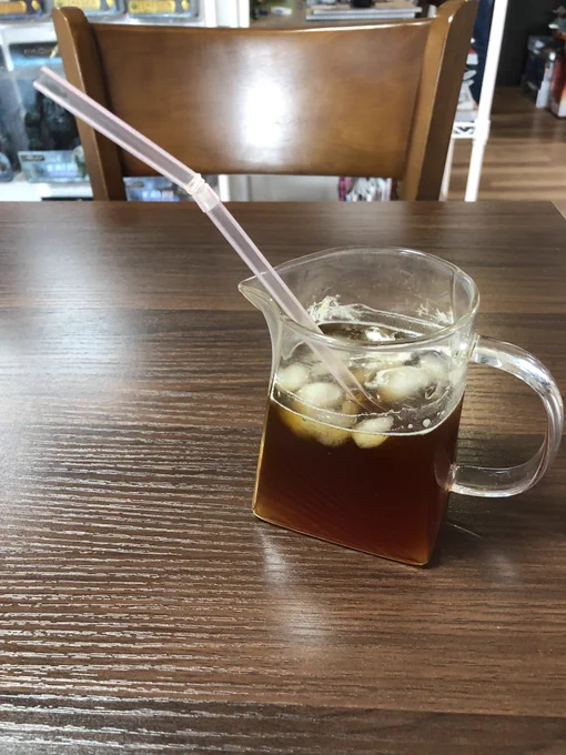 ホビー喫茶で休憩中・・・ 