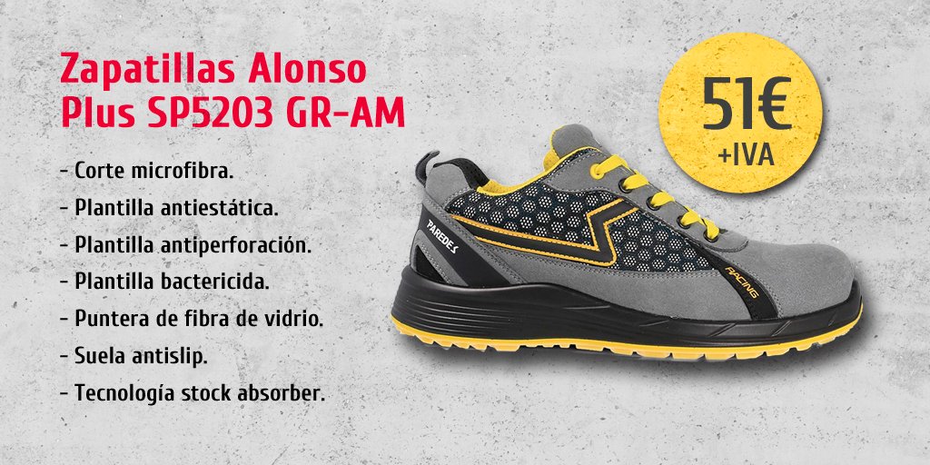 mayfeconstruye's tweet photo. ¡Nuevas y de oferta! Calzado laboral @PAREDESeguridad  ¡Más que un zapato laboral es un súper zapato!  Bonitos, prácticos y de oferta. 
¿Qué os parece?
Aprovechad esta oferta antes de que se acaben 😉
#mayfe #construccion #mayferent #calzadolaboral #laboral #palma #mallorca https://t.co/NOTu1hJJOQ
