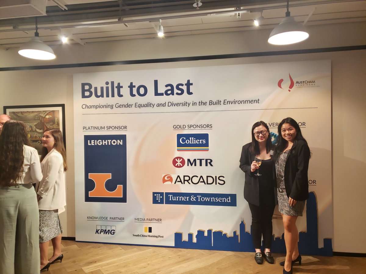 It was a fantastic night at the <a href="/austchamhk/">AustCham Hong Kong</a>-Built to Last event that brought industries together to support and promote #genderequality and #diversity in the #BuiltEnvironment. Thank you to Chloe Chan for sharing her insights and perspectives as a young female in the industry.