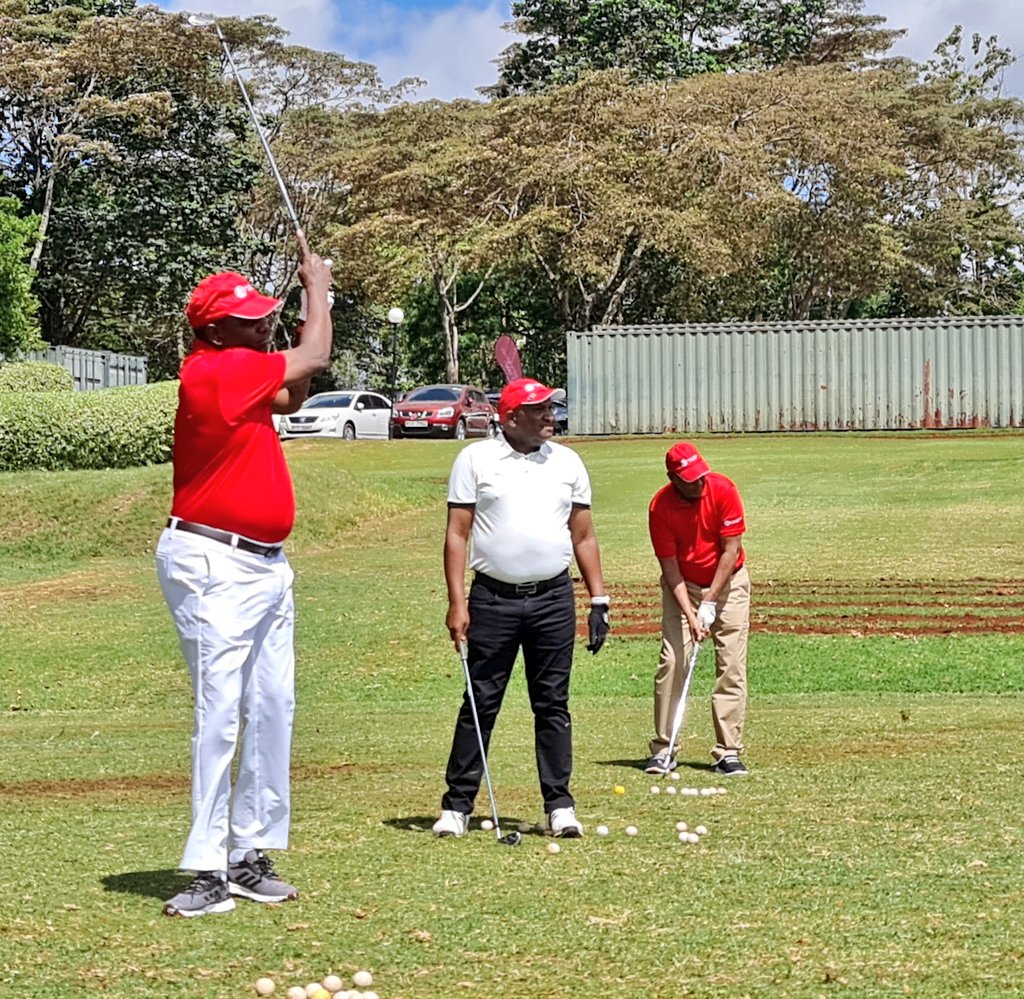 CharlesGacheru's tweet photo. WORK MODE: #KRAGolfOpen #Golfwithacause 
@AdanMohamedCS @BaloziYatani @CG_KRA https://t.co/5CLHhK4dcO