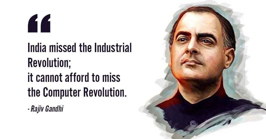 DJSoniSpeaks's tweet image. #RajivGandhi #industrialrevolution #ComputerRevolution #RajivGandhiFoundation 
#FridayMotivation