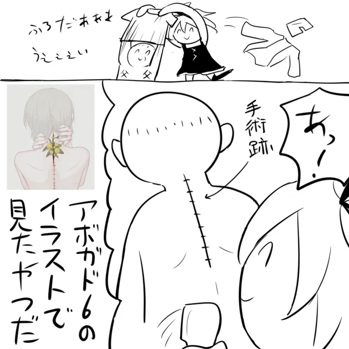 今日の介護(父の背中編) 