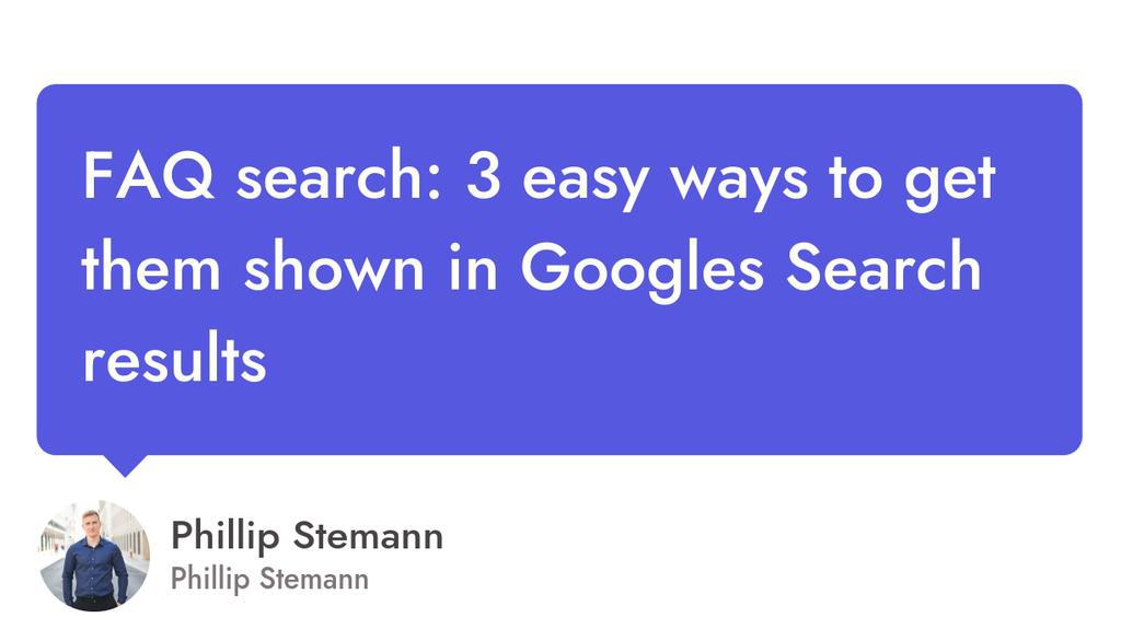phillipstemann's tweet image. Do not use the markup for coloured images or texts in the search results because Google will not display the coloured information in the search results.

Read more 👉 lttr.ai/od5g

#FaqSearch #Faq #Google #Marketing #BoostInternalLinkBuilding #OrganizedTabularFormat