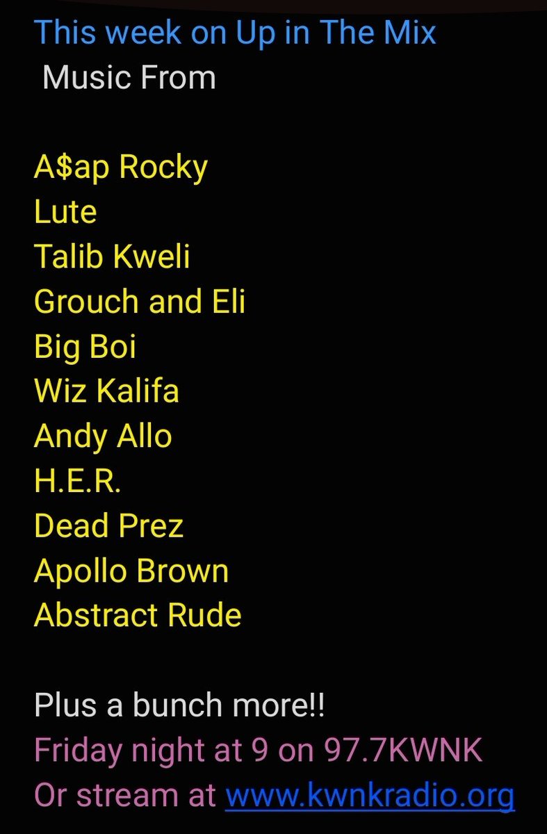 Volume 158 of the radio show tomorrow night