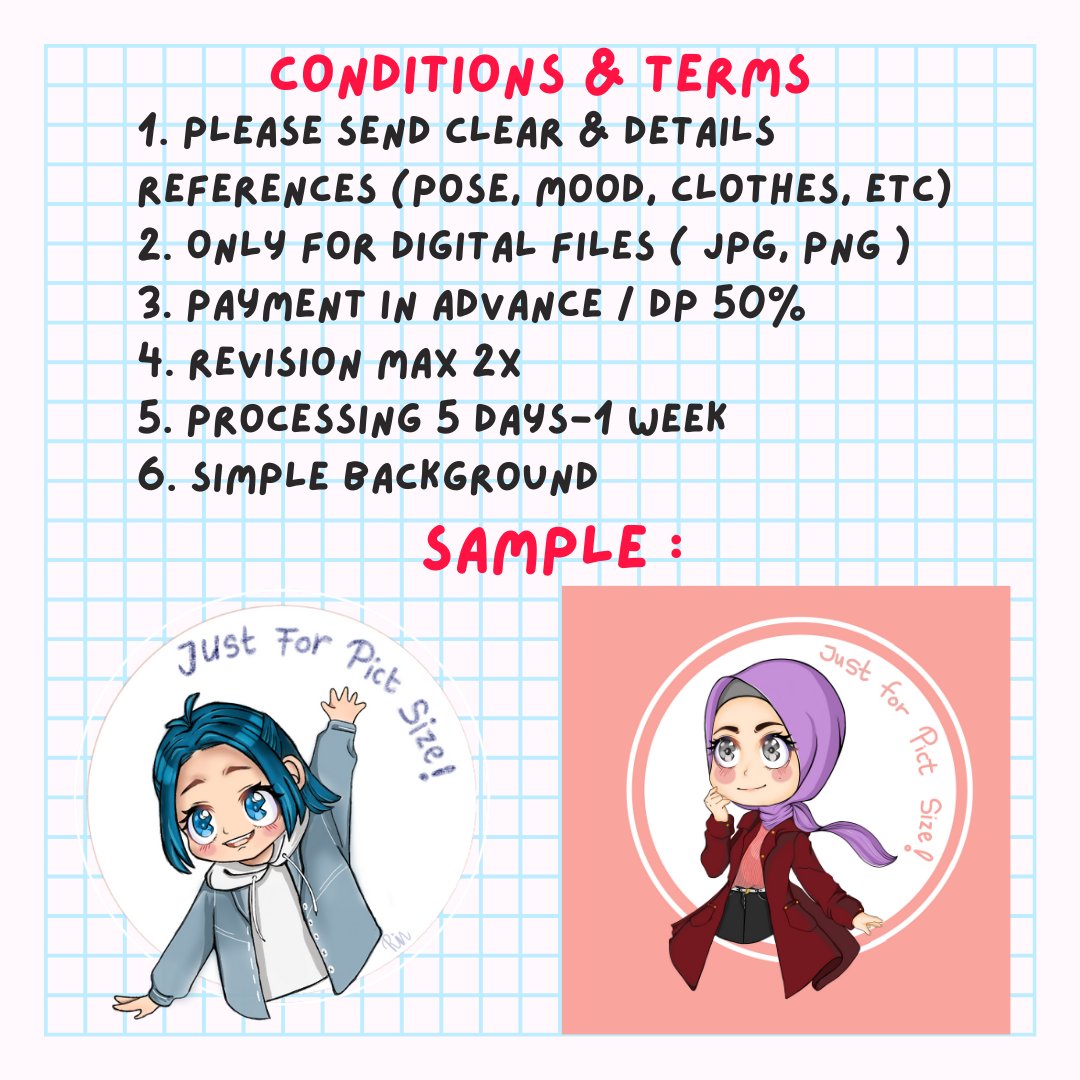 rinbd_29's tweet image. [RT ARE VERT APPRECIATED]

Haloo semua RiN buka Commision untuk Chibi Art, buka 5 slot dulu ya, barang kali ada yg berminat, atau mau tanya² dulu gk papa, jangan lupa DM hehehe🌻
#commissionsopen #comissions