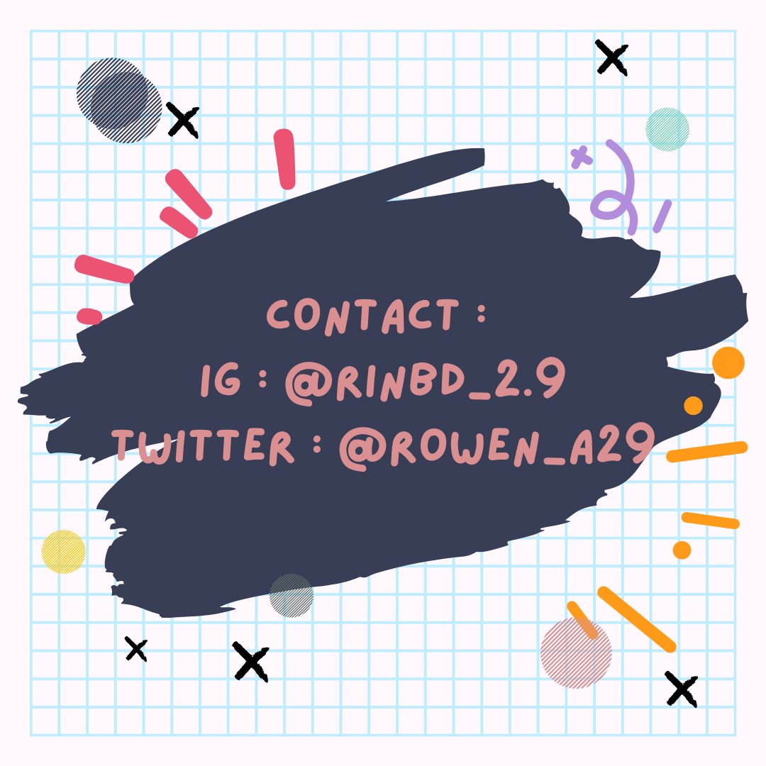 rinbd_29's tweet image. [RT ARE VERT APPRECIATED]

Haloo semua RiN buka Commision untuk Chibi Art, buka 5 slot dulu ya, barang kali ada yg berminat, atau mau tanya² dulu gk papa, jangan lupa DM hehehe🌻
#commissionsopen #comissions