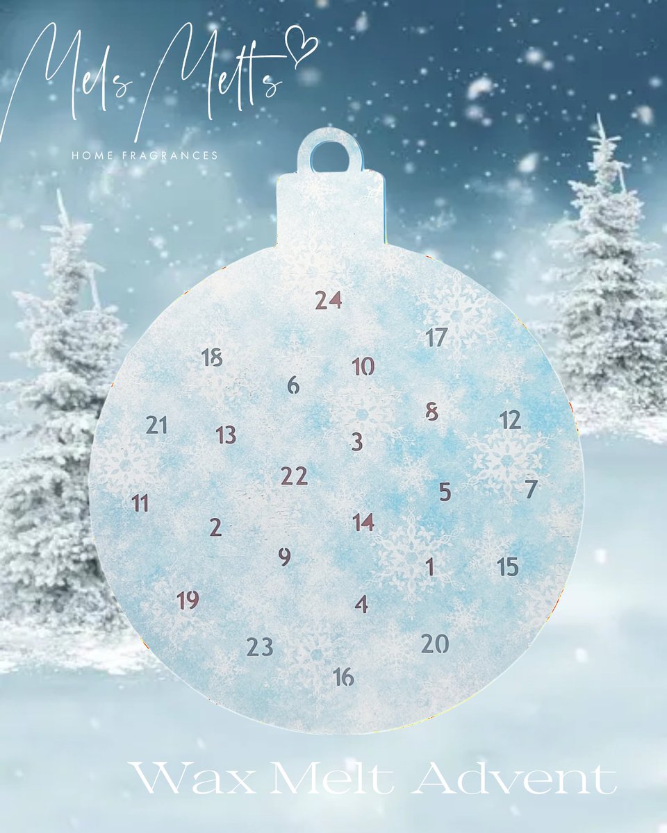 Our #Christmas advent calanders are here over at #melsmelts get your highly #scented #homemade #fragrances here
melsmelts.myshopify.com/products/wax-m…