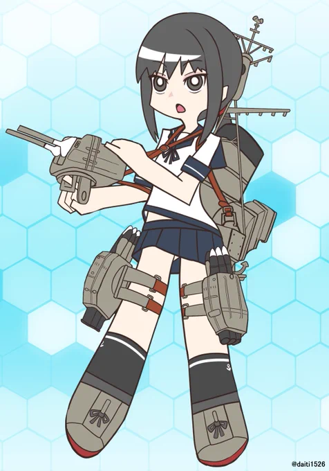 他の鎮守府の吹雪と少し様子が違う吹雪ちゃん#艦これ#吹雪 
