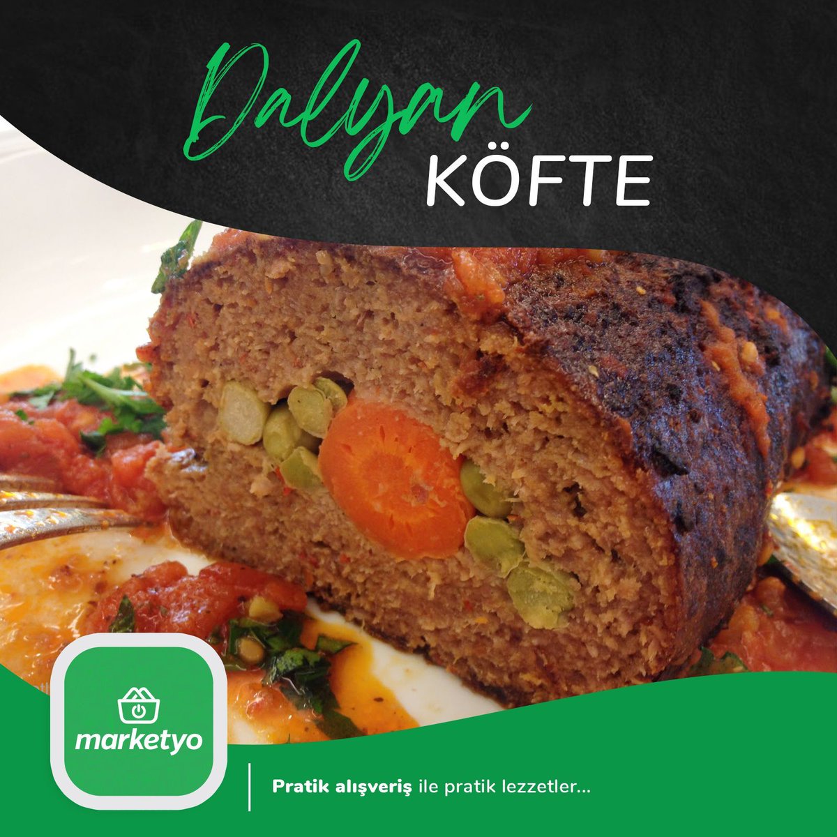 Davet sofralarına layık bir ana yemek olan Dalyan
Köfte yapmaya ne dersin?

Detaylı tarif için Instagram sayfamızı ziyaret edebilirsiniz.
<a href="/marketyoo/">marketyo</a>
#Marketyo #BildiginMarket