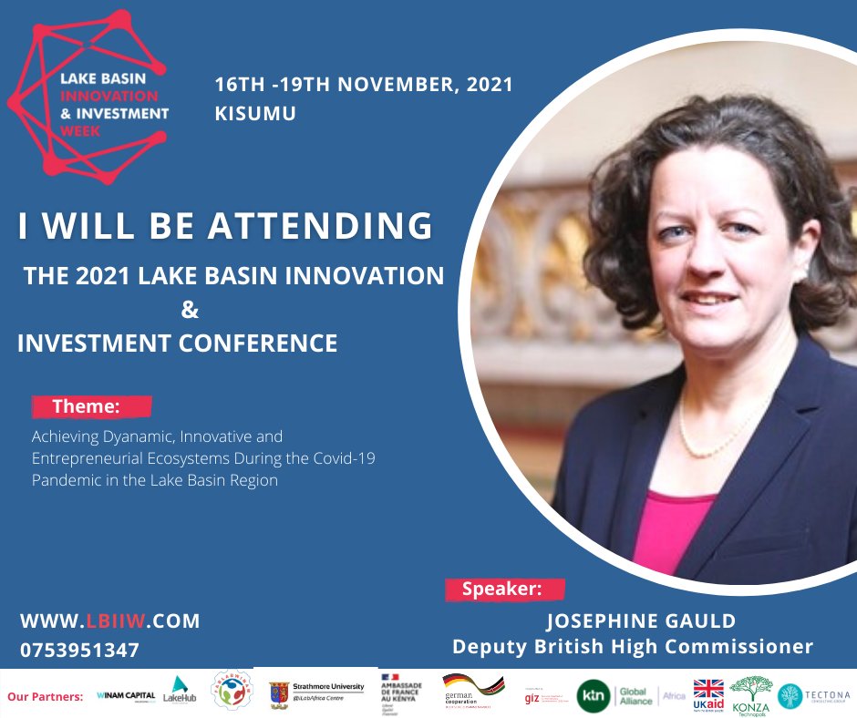 lbiiwk's tweet photo. Are you yet to sign up for the 2021 Lake Basin Innovation &amp; Investment week Conference? We have an exciting line-up of speakers who are experts in various fields of Entrepreneurship, Investment &amp; Innovation.
Visit https://t.co/knkBTP6YHj to register
#lbiiw2021 https://t.co/fSHRhDk24w