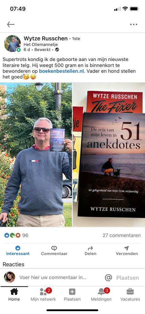 Dutch_Network's tweet image. Zojuist het boek 'De reis van mijn leven in 51 anekdotes ' gekocht op Boekenbestellen.nl. #boeken