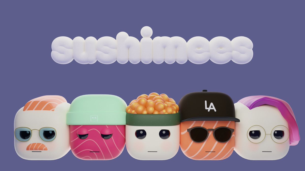 sushimees_'s tweet photo. @SnoopDogg Hey @SnoopDogg!

We are excited to announce we are launching @sushimees_ in December.

Want a custom 1 of 1!? https://t.co/Zb1VyUwfHf