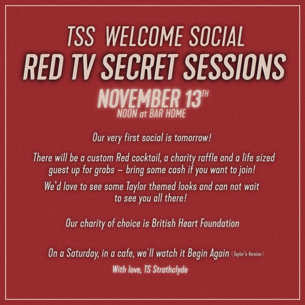 TS Society Strathclyde tweet media