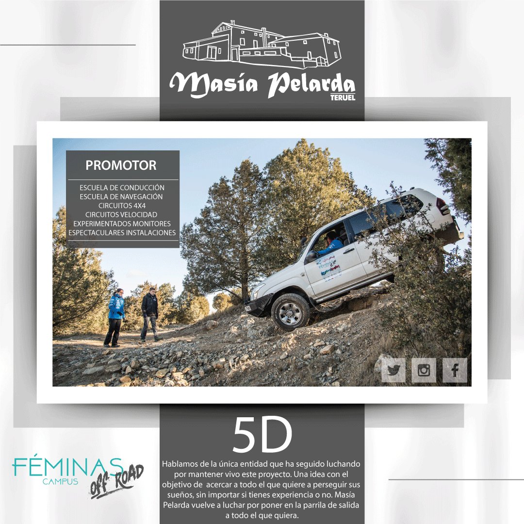 - EN LAS INSTALACIONES DE MASÍA PELARDA -⁣
motor-aventura.com/el-campus/
<a href="/Masiapelarda/">Masia Pelarda</a>  <a href="/Feriadelmotor/">Feria Motor Aventura</a>  <a href="/RFEdeA/">Real Federación Española de Automovilismo</a> 
<a href="/CooperTiresESP/">Neumáticos Cooper</a>  <a href="/toyotakobemotor/">Toyota Kobe Motor</a> <a href="/mujerymotor/">Mujer y Motor</a> 
#feminasoffroad #rally #raid #competicion #formacion #curso #driver #codriver #rallyraid #RFEdA #IIICampusFeminasOffRoad