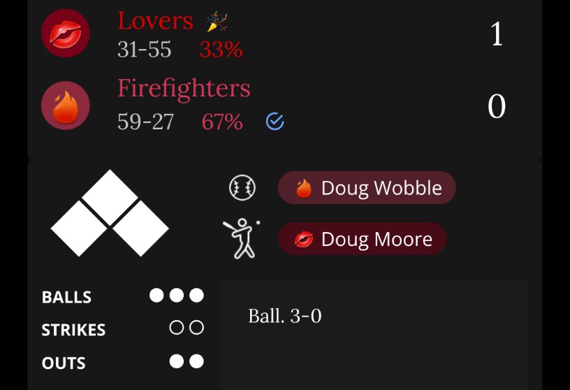 A Doug facing a Doug on the pitchers mound 🤔