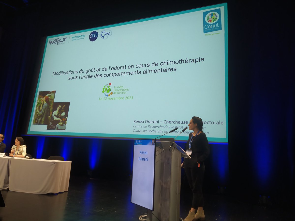 DamienVansteene's tweet photo. Merci à Kenza Drareni de @IPB_Research pour sa présentation sur les modifications du goût en cours de chimiothérapie.
#lesjfn #nutrition @Elior_France @ICO_cancer @lesjfn https://t.co/PfUsXN4yCC