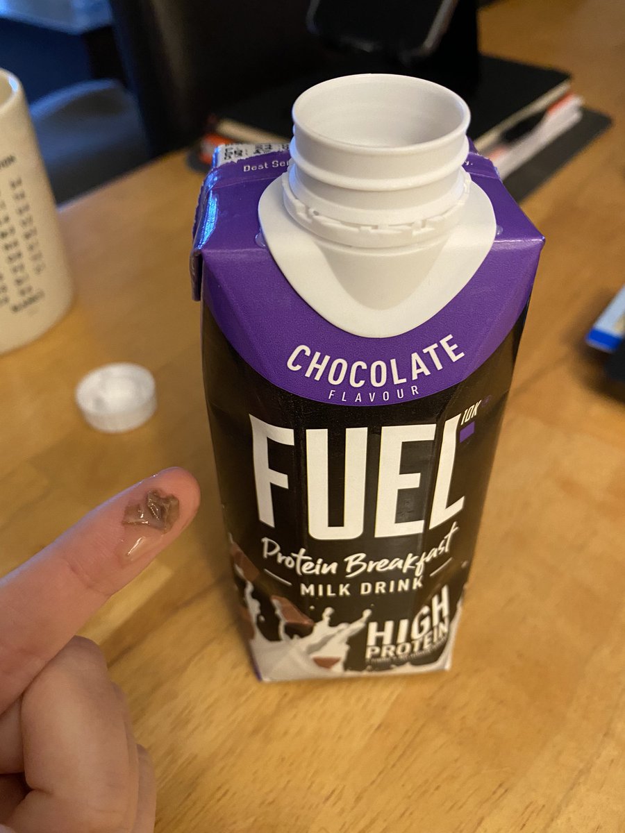 88Sian's tweet photo. @FUEL10K hi guys, any idea what this weird paper texture stuff is in my breakfast drink? 🤮 https://t.co/rpmy3Rl1wr