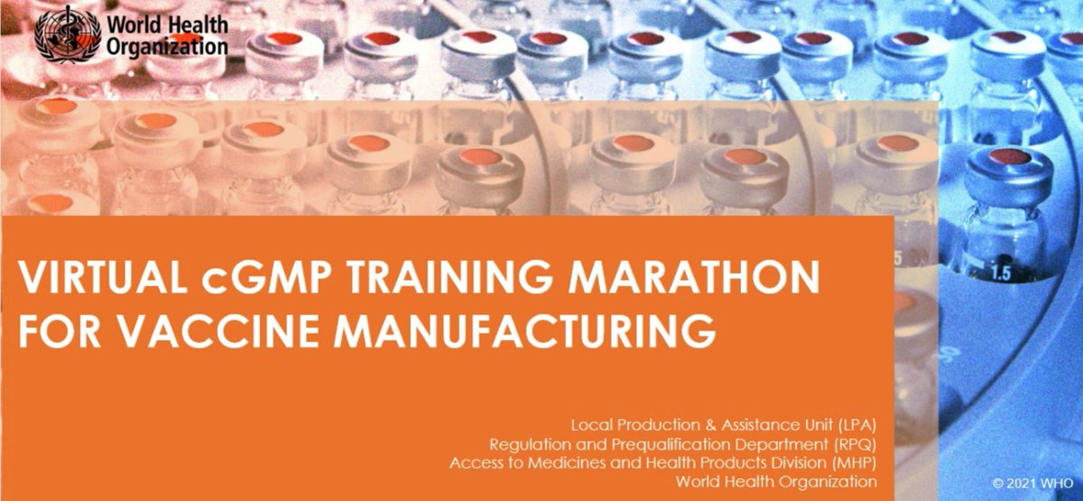 DrTedros's tweet photo. Many low- and middle-income countries face inconsistent supply of quality-assured vaccines and are dependent on imports to fill the gaps in supply. To improve local production capacities, @WHO just concluded 6 weeks of intense trainings: https://t.co/yJwpG4XKGG #VaccinEquity https://t.co/xE3TOI50Gj
