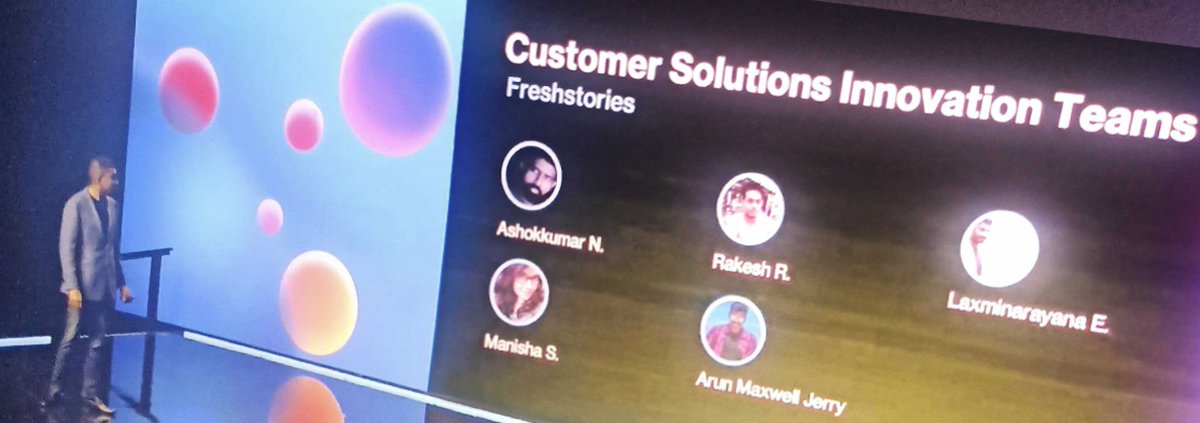 ashokux's tweet photo. Feeling awesome 🥳 to be featured in #Refresh21. Thanks, @FreshworksInc for a great opportunity to design & execute the Idea and win🏆 with the help of an outstanding team. https://t.co/k3BglUw3Ov
