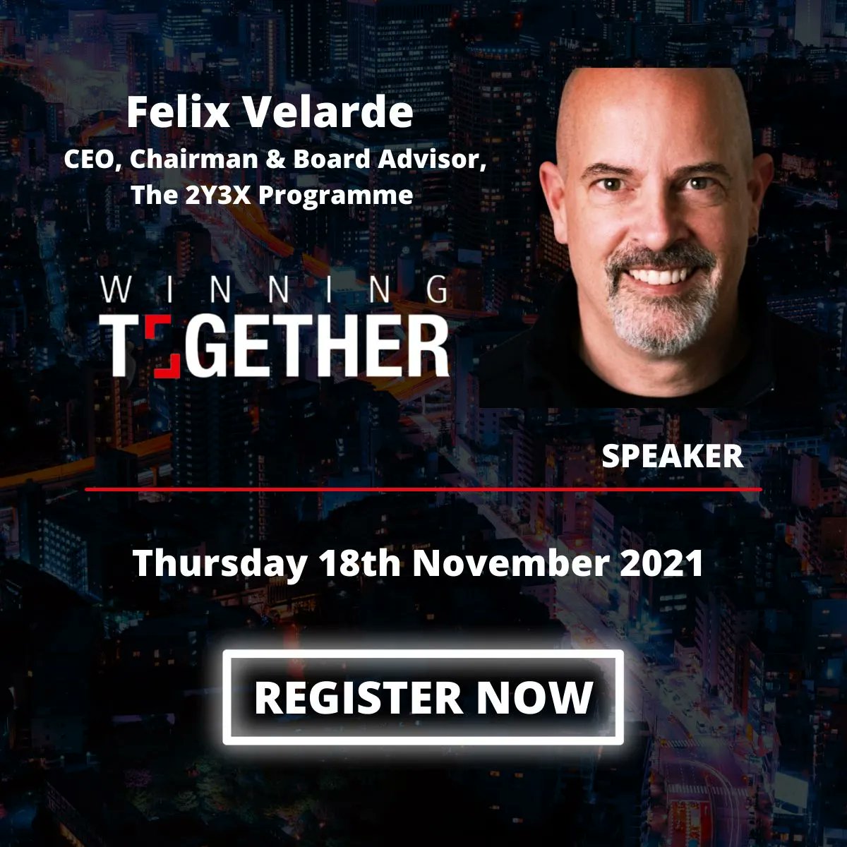 From keynotes to expert tips from The BD100, join Felix Velarde CEO of 2Y3X to discover how business developers and agencies can successfully navigate the changing business landscape.

buff.ly/3C37R66

#2Y3X #BD100 #businesstips