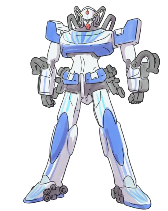 ド・ドドンパガンダム ネオ山梨代表 #都道府県ガンダム 
瞬発力が非常に高い 