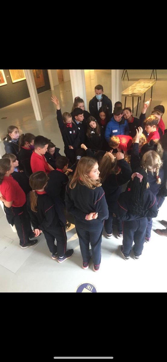 WhitecrossPrim1's tweet photo. Fourth class enjoyed exploring the Nano Reid exhibition at the Highlanes Gallery Drogheda.  This is the start of their sessions working with the artist Claire Halpin! https://t.co/7p7RuUZPzx