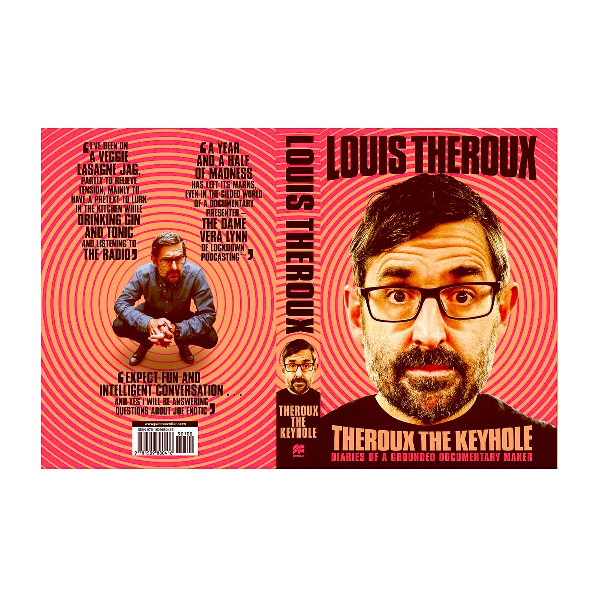dandewsburyTV's tweet photo. Congrats to @louistheroux  on getting his book out the door. I’ve never had my photos used for a book cover before but it’s pretty cool and a bit of a bonus honour! #therouxthekeyhole  @panmacmillan https://t.co/InLBIfb6A6