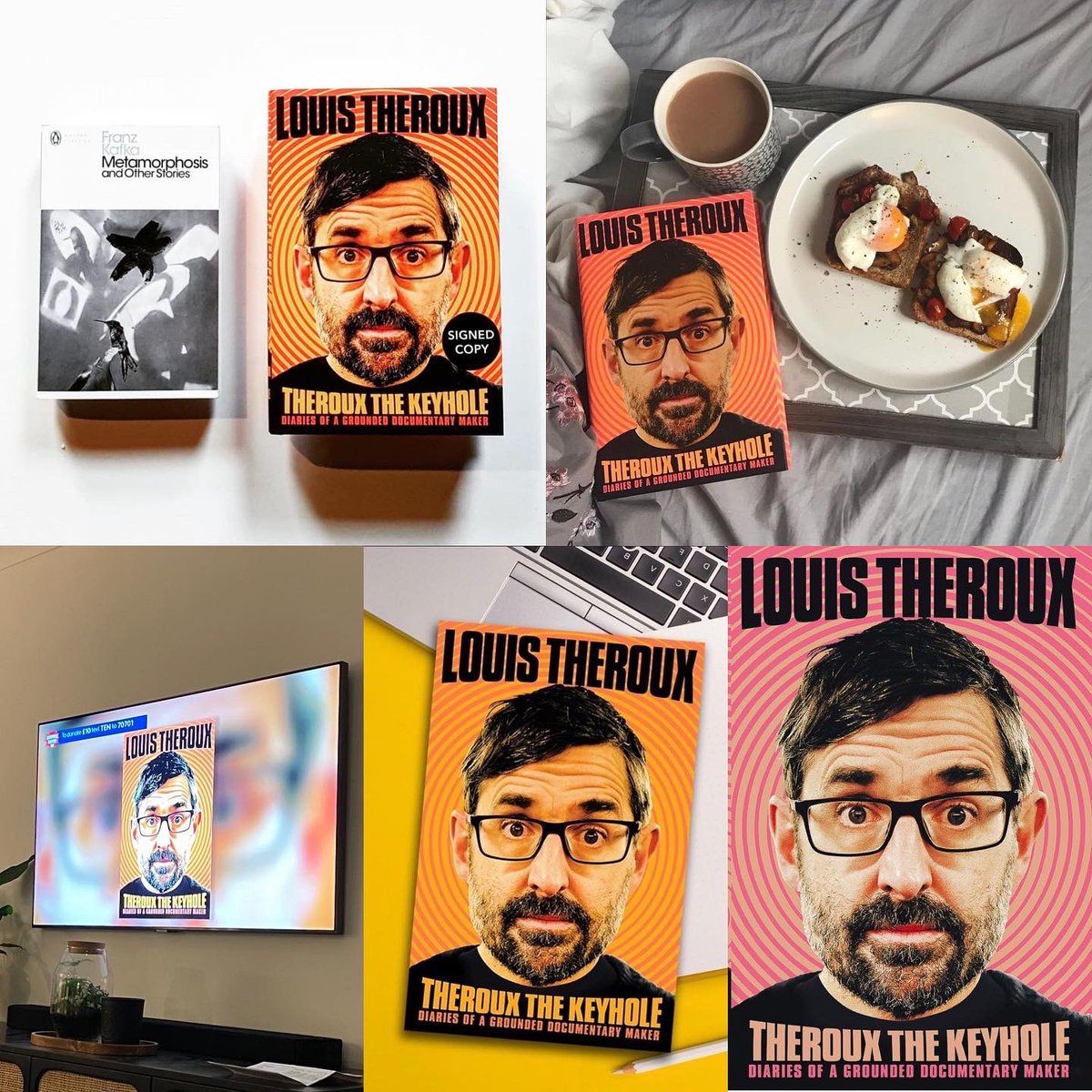 Congrats to <a href="/louistheroux/">Louis Theroux</a>  on getting his book out the door. I’ve never had my photos used for a book cover before but it’s pretty cool and a bit of a bonus honour! #therouxthekeyhole  <a href="/panmacmillan/">Pan Macmillan</a>