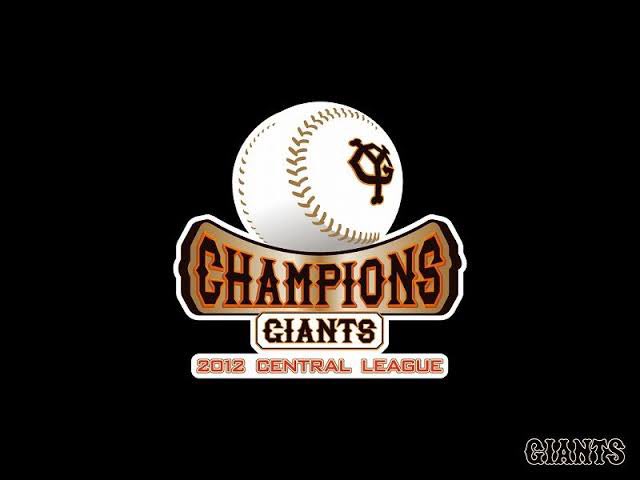 巨人 2012年セ・リーグ優勝ロゴ #giants