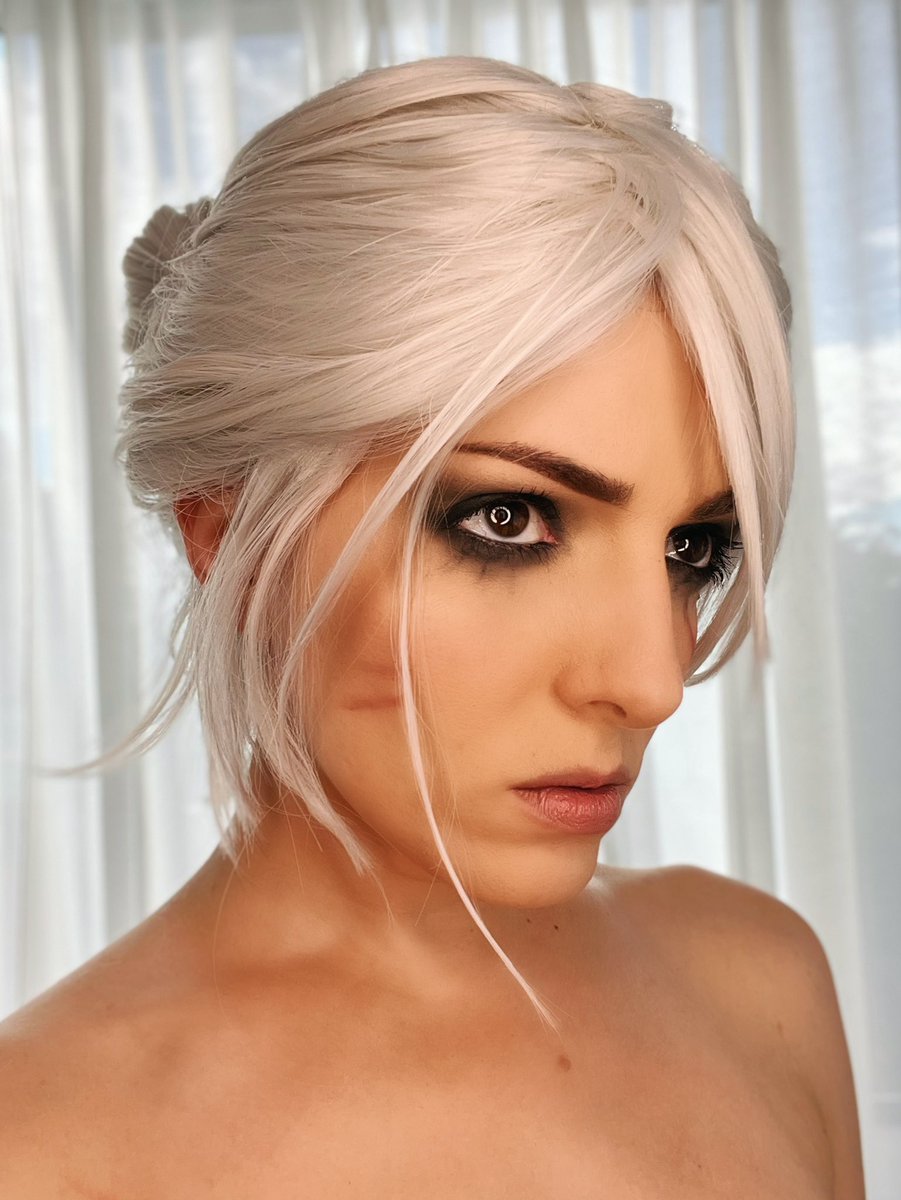 I did a quick Ciri makeup test, in preps for this weekend’s shoot. 