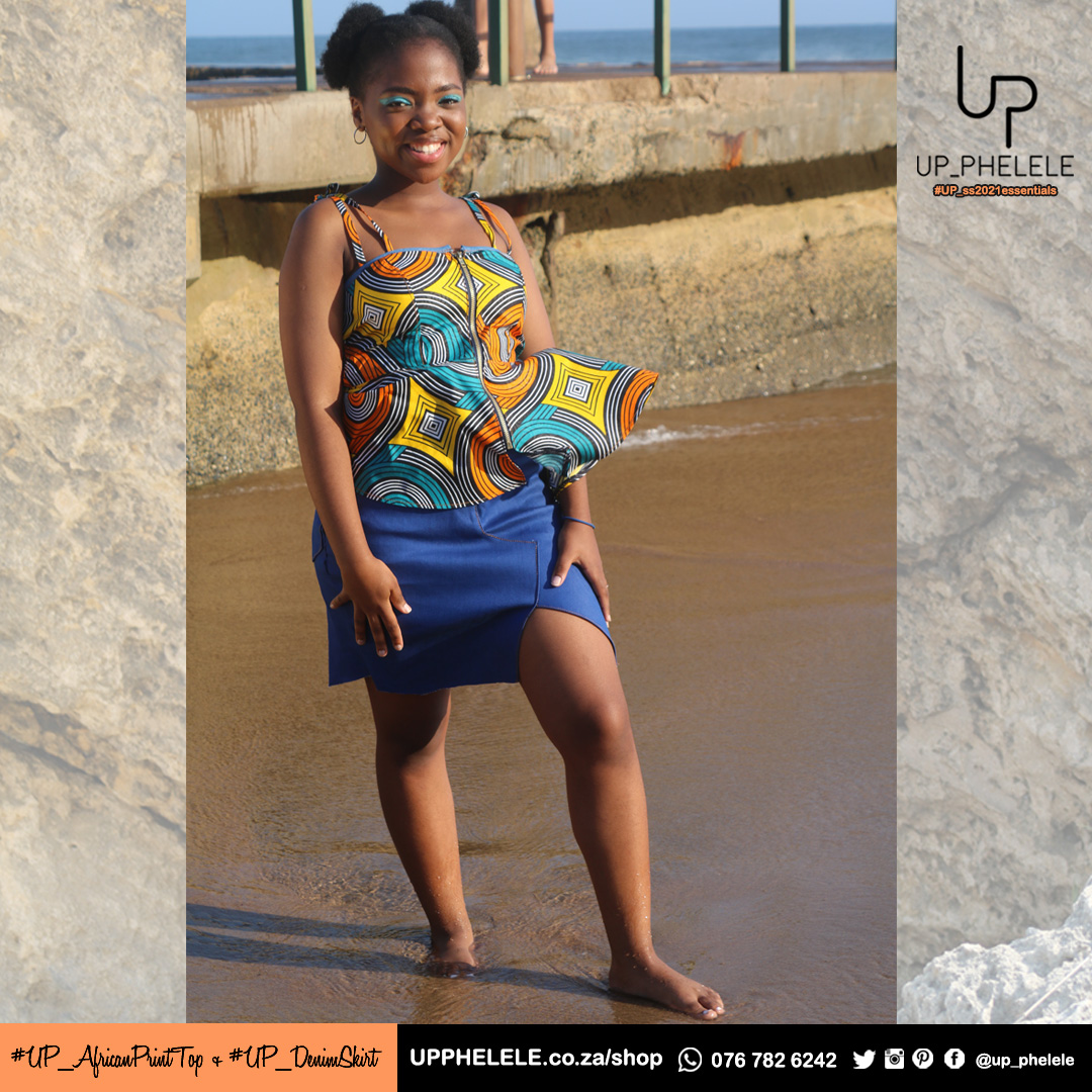 Up_phelele's tweet photo. π¨ NEW COLLECTION π¨ available at https://t.co/pSvdlhEMhQ
#UP_ss2021essentials βοΈ #UP_essentials #Spring #Summer #Denim #UP_AfricanPrintTop #UP_DenimSkirt #WomensWear #UP_shop #SouthAfricanFashion #BeyoncΓ© #DurbanFashion #Fashion #Durban #UP_PHELELE #ProudlySouthAfrican πΏπ¦ https://t.co/2GLfqQH2PC