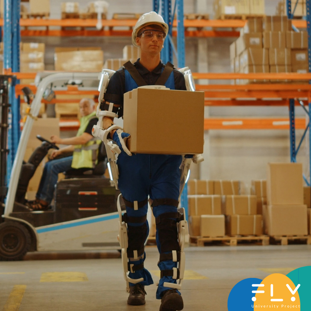 EtsFly's tweet photo. 🔵EXOSKELETON🔵🦿👉The exoskeleton is not a direct integral part of the body wearing it, but supports and enhances its movements. The exoskeleton is no longer only applied to the medical sector but also in Industry 4.0, construction, the care sector and other heavy professions. https://t.co/vXq7aEDRio