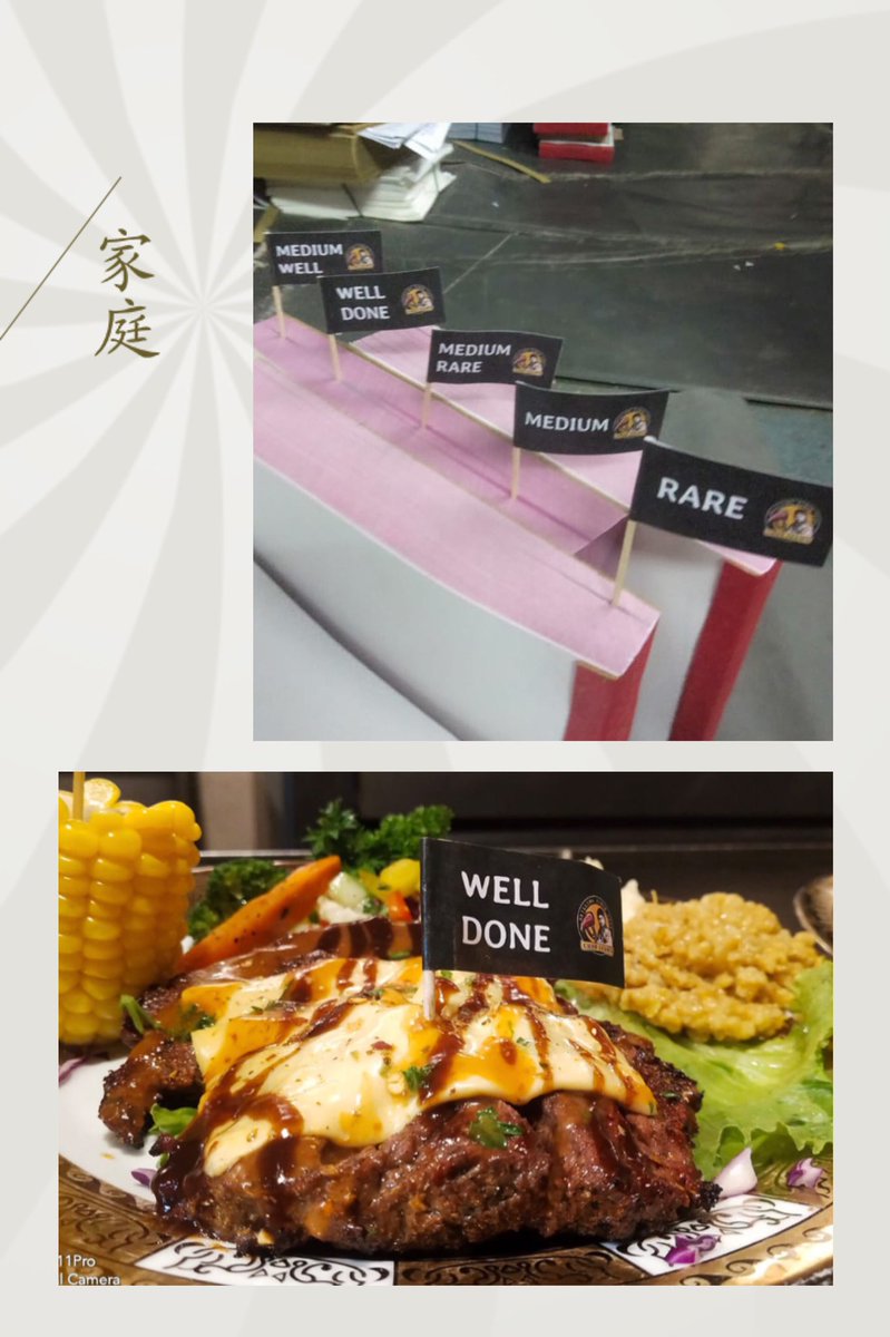 ShlokPrinters's tweet photo. Flags for chef Inam steak house 
Printed on paper with toothpick to show it on food 

#flags #paperflag #toothpick #welldone #rare #chefinam #Hyderabad #banjarahills  #chefinamkhan #digitalprinting #customised #hyderabadprinting 

#shlokprinters 
#qualityprinting 
#deliveredfast https://t.co/fsiZWbqyZx
